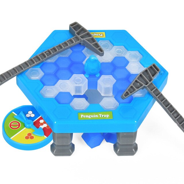 Family Penguin Ice Breaking